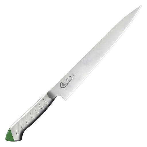 Ryuji 24cm Green Molybdenum Steel Sujihiki Knife-Kiichin - The #1 Place for Japanese Goods in Your Hand!