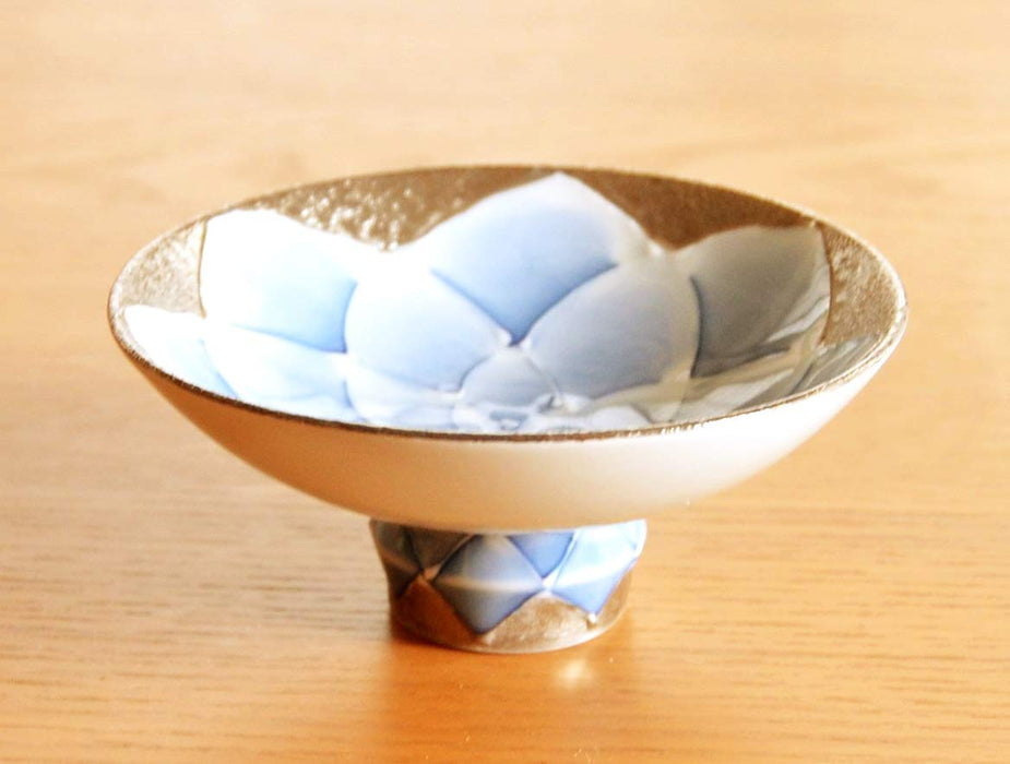 Arita Ware Sake Set - 1 Bottle 2 Cups, Takumi No Kura Dahlia Pottery-Kiichin - The #1 Place for Japanese Goods in Your Hand!