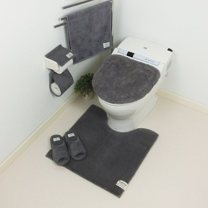 Senko Japan Gray Cushiony Toilet Lid Cover with Hot Water Cleaning & Heating-Kiichin - The #1 Place for Japanese Goods in Your Hand!