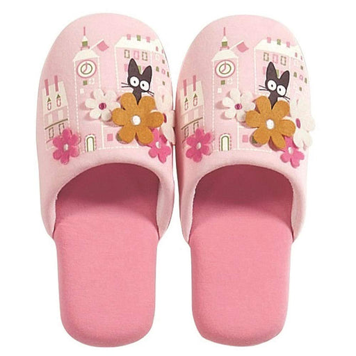 Senko Kiki's Delivery Service Jiji Pink Cat Slippers 24Cm - Ghibli 75571 Japan-Kiichin - The #1 Place for Japanese Goods in Your Hand!