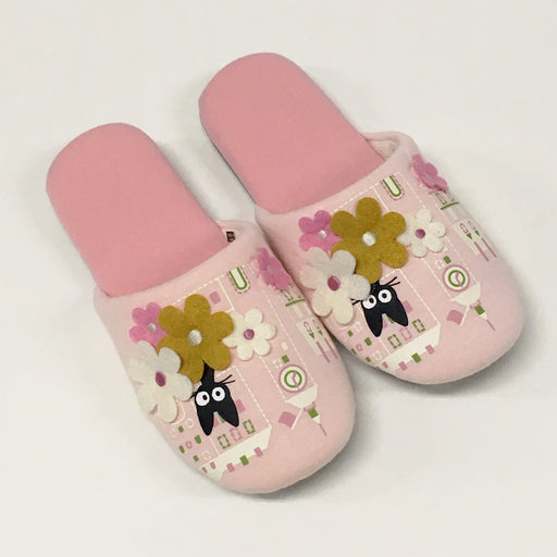Senko Kiki's Delivery Service Jiji Pink Cat Slippers 24Cm - Ghibli 75571 Japan-Kiichin - The #1 Place for Japanese Goods in Your Hand!