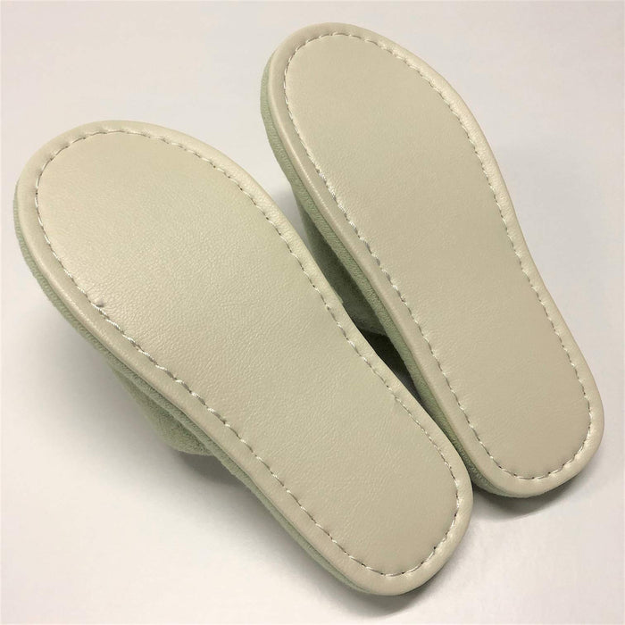 Senko Ivory Ladybug Slippers - Japanese Footwear 63618-Kiichin - The #1 Place for Japanese Goods in Your Hand!
