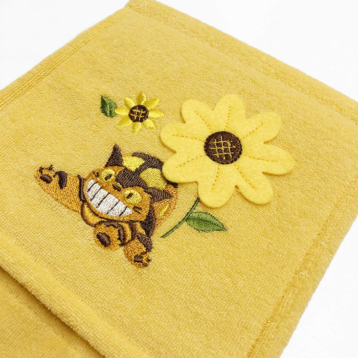 Senko Totoro Flower Bus Stop Paper Holder Cover - Yellow Cat Ghibli Japan 66797-Kiichin - The #1 Place for Japanese Goods in Your Hand!