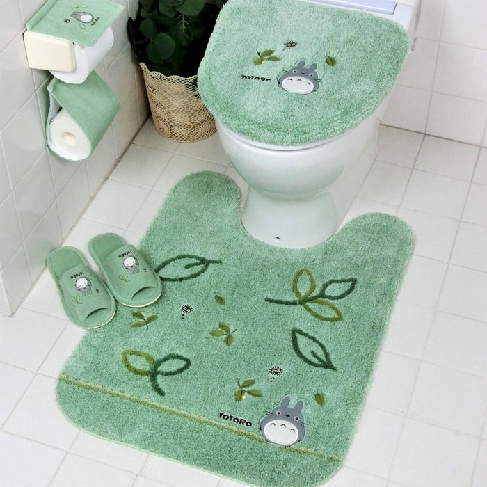 Senko Japan Totoro Forest Wind Toilet Mat - Green 80X60Cm-Kiichin - The #1 Place for Japanese Goods in Your Hand!