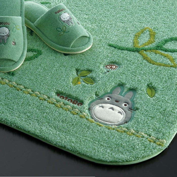Senko Japan Totoro Forest Wind Toilet Mat - Green 80X60Cm-Kiichin - The #1 Place for Japanese Goods in Your Hand!