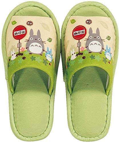 Senko Totoro Toilet Mat Set with Slippers & Paper Holder Cover - 60X60Cm - Made in Japan-Kiichin - The #1 Place for Japanese Goods in Your Hand!