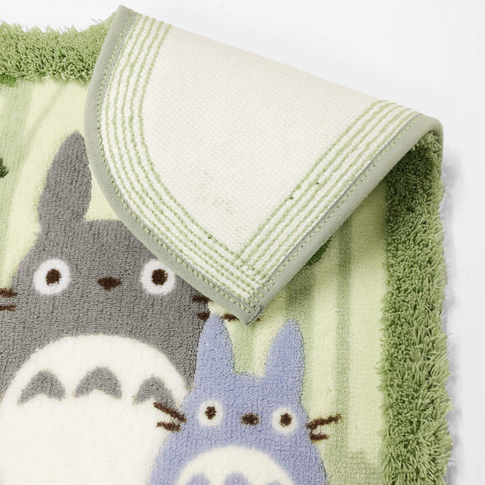 Senko Totoro Toilet Mat Set with Slippers & Paper Holder Cover - 60X60Cm - Made in Japan-Kiichin - The #1 Place for Japanese Goods in Your Hand!