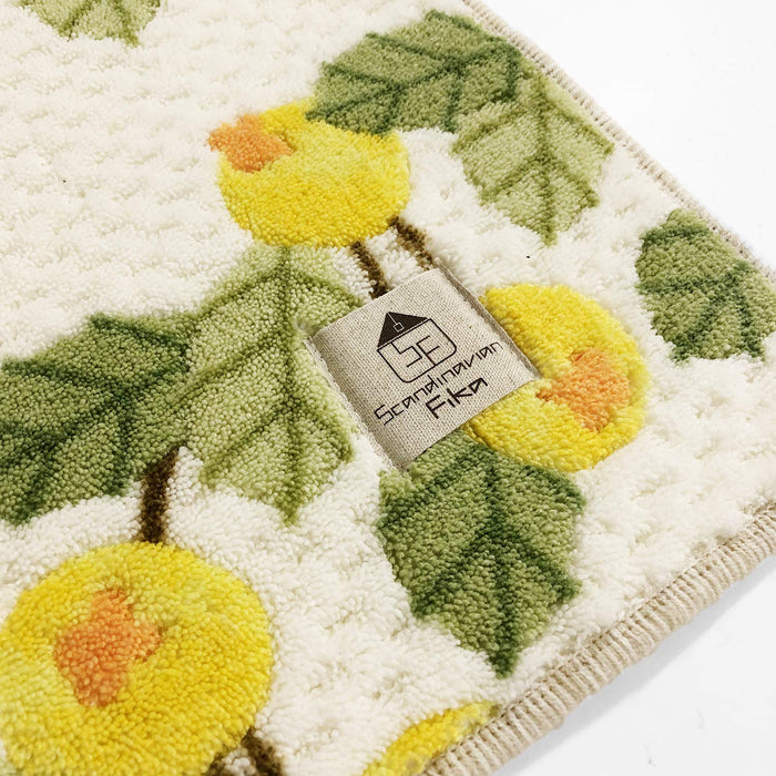 Senko Japan Yellow Toilet Mat - 60X60Cm - Made in Japan-Kiichin - The #1 Place for Japanese Goods in Your Hand!