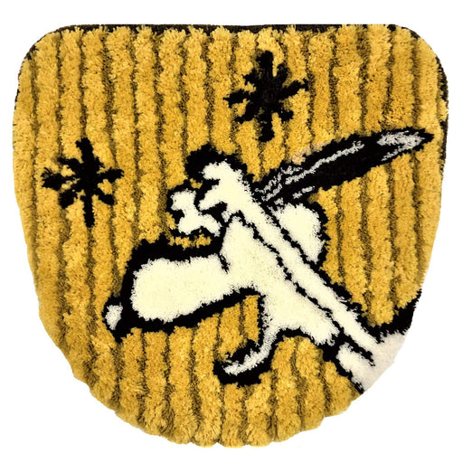 Senko Retro Snoopy Toilet Lid Cover - Yellow 65909 Japan's Top Choice for Hot Water Cleaning & Heating-Kiichin - The #1 Place for Japanese Goods in Your Hand!