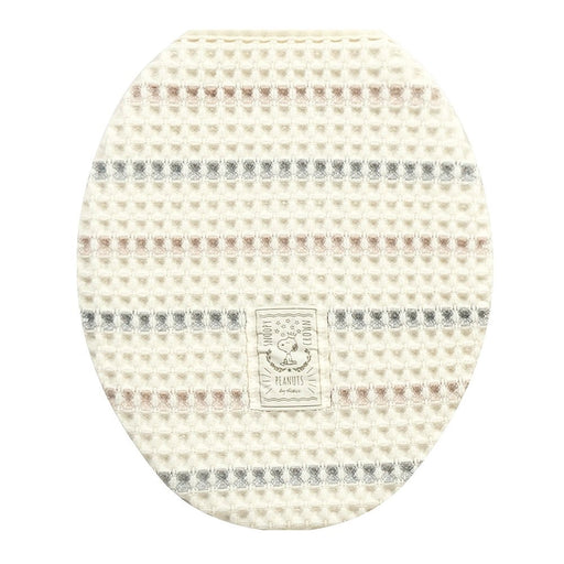 Senko Japan Snoopy Ivory Toilet Seat Lid Cover 60825-Kiichin - The #1 Place for Japanese Goods in Your Hand!