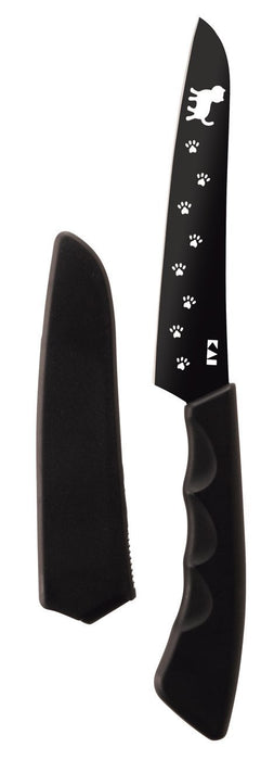 Kai Nyammy Cat Knife Set Santoku Fruit Scissors Board Towel-Kiichin - The #1 Place for Japanese Goods in Your Hand!