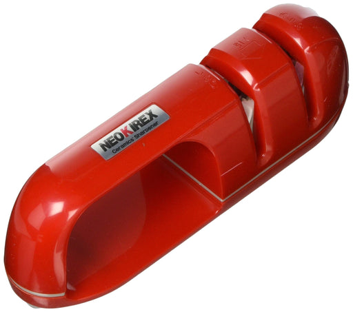 Shimomura Kougyou Ceramic Knife Sharpener - Neokilex Red Niigata Tsubamesanjo-Kiichin - The #1 Place for Japanese Goods in Your Hand!