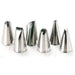 Shimotori Stainless Steel Pastry Decorating Tips - Set of 6-Kiichin - The #1 Place for Japanese Goods in Your Hand!