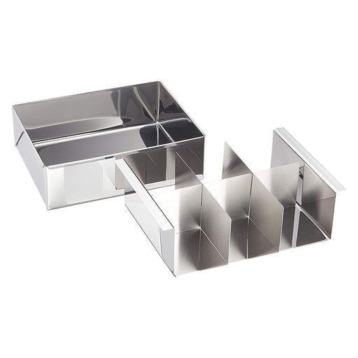 Shimotori Large Stainless Steel Kanten Jelly Yokan Mold-Kiichin - The #1 Place for Japanese Goods in Your Hand!