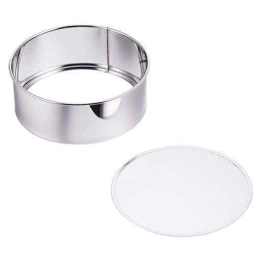 Premium 21cm Shimotori Stainless Steel Round Cake Pan - Removable Bottom-Kiichin - The #1 Place for Japanese Goods in Your Hand!