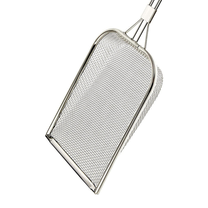 Premium Japanese Stainless Steel Oil Strainer - Shinetsu Works Square Medium-Kiichin - The #1 Place for Japanese Goods in Your Hand!