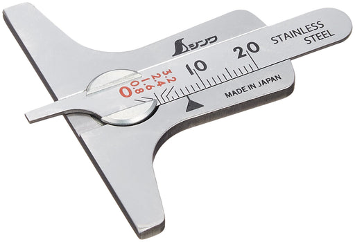Shinwa Measurement Japan Mini Deps 19300 Tire Tread Gauge-Kiichin - The #1 Place for Japanese Goods in Your Hand!
