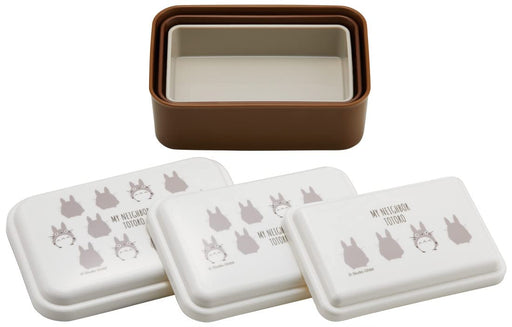 Skater Japan Antibacterial Seal Container 3P Set - My Neighbor Totoro Ghibli Slus3Ag-A-Kiichin - The #1 Place for Japanese Goods in Your Hand!
