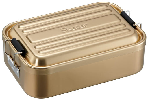 Skater AFT10B-A Fluffy Aluminum Bento Box 1000Ml Gold-Kiichin - The #1 Place for Japanese Goods in Your Hand!