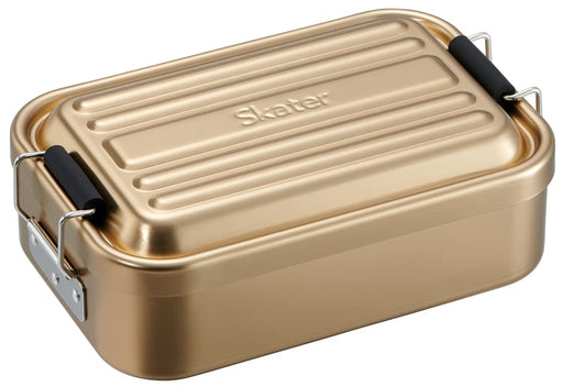 Skater AFT6B-A 600ml Bento Box Aluminum Mineral Tone Gold-Kiichin - The #1 Place for Japanese Goods in Your Hand!