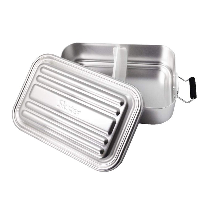 Skater AF10B-A Silver 1000ml Bento Box Large Capacity Men's-Kiichin - The #1 Place for Japanese Goods in Your Hand!