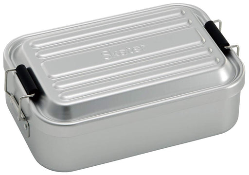 Skater AFT8B-A Bento Box 850ml Silver Men's-Kiichin - The #1 Place for Japanese Goods in Your Hand!