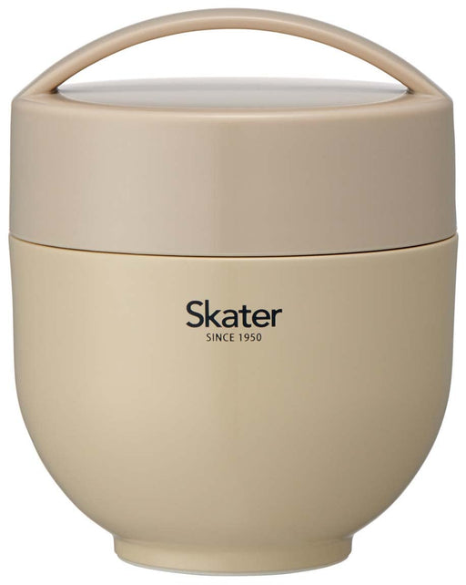 Skater 540ml Insulated Lunch Box Bowl LDNC6AG Gray-Kiichin - The #1 Place for Japanese Goods in Your Hand!