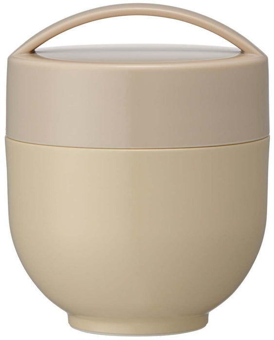 Skater 540ml Insulated Lunch Box Bowl LDNC6AG Gray-Kiichin - The #1 Place for Japanese Goods in Your Hand!