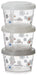 Skater Japan 3P 240Ml Miffy Monotone Side Dish Containers-Kiichin - The #1 Place for Japanese Goods in Your Hand!