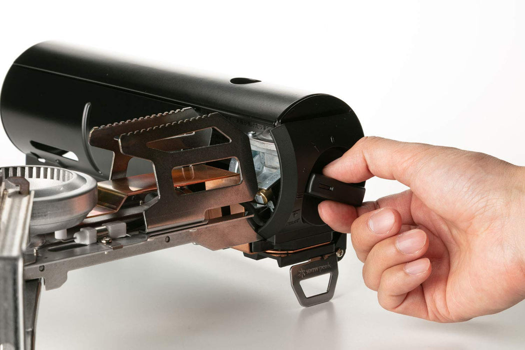 Snow Peak GS-600BK Black Home & Camp Burner - Authentic Japanese Craftsmanship-Kiichin - The #1 Place for Japanese Goods in Your Hand!