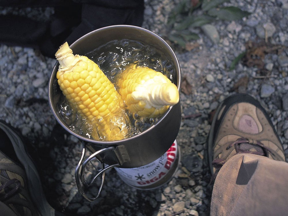 Snow Peak Titanium Trek 1400 - Lightweight Camping Cookware-Kiichin - The #1 Place for Japanese Goods in Your Hand!