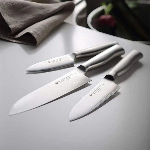 Nihon Yoshokki 3-Layer Molybdenum Kitchen Knife 100Mm - Authentic Japanese Craftsmanship-Kiichin - The #1 Place for Japanese Goods in Your Hand!