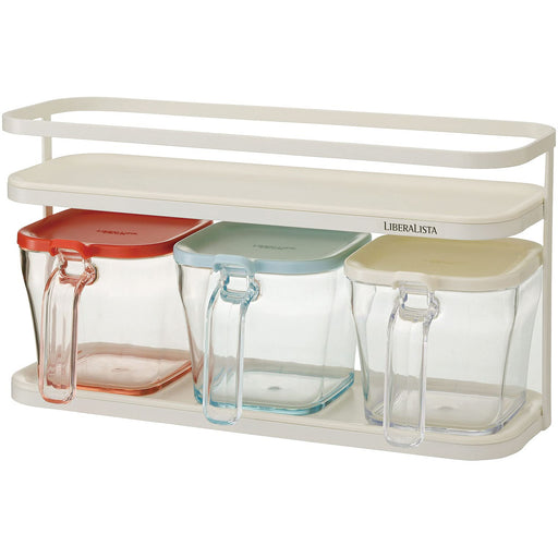 Squirrel Japan Sugar Salt Seasoning Container 720Ml Cookpot - User-Friendly Seasoning Storage-Kiichin - The #1 Place for Japanese Goods in Your Hand!