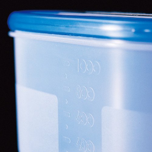 8L Clear Blue Storage Container by Squirrel - Made in Japan, Wj-3 with Antibacterial Treatment-Kiichin - The #1 Place for Japanese Goods in Your Hand!