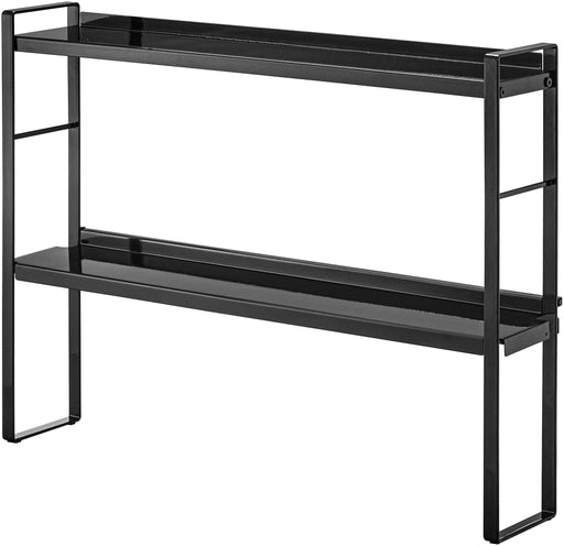Yamazaki Industries Japan Tower 2-Tier Kitchen Rack - Stylish Stove Surround Storage Shelf and Spice Rack-Kiichin - The #1 Place for Japanese Goods in Your Hand!