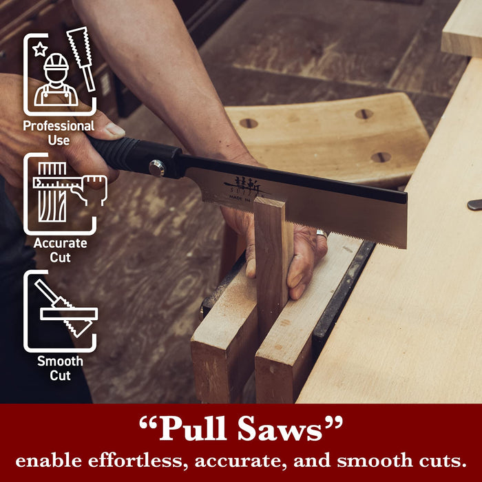 Suizan 180mm Body Saw Replaceable Blades Woodworking Vertical/Horizontal/Diagonal Cutting-Kiichin - The #1 Place for Japanese Goods in Your Hand!