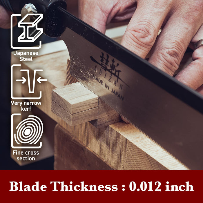 Suizan 180mm Body Saw Replaceable Blades Woodworking Vertical/Horizontal/Diagonal Cutting-Kiichin - The #1 Place for Japanese Goods in Your Hand!