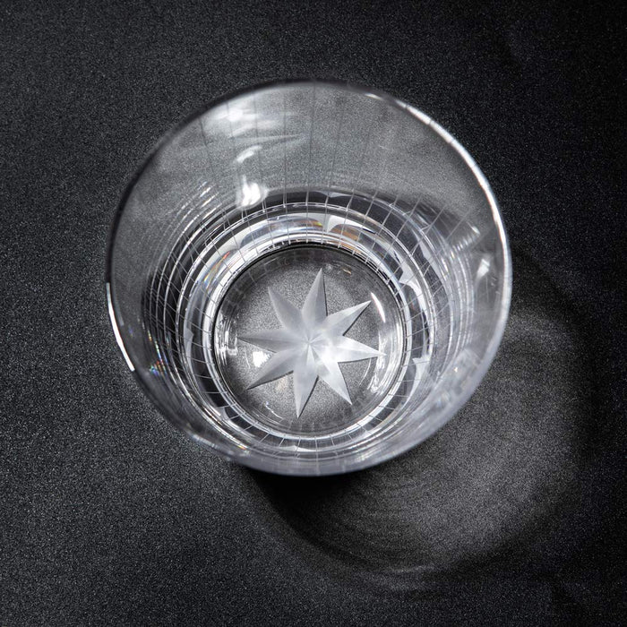 Taburō Koubou Edo Kiriko Tachistripe Glass Japan - Tb0036-40-Kiichin - The #1 Place for Japanese Goods in Your Hand!