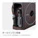 Takagi Nano Next 20M Brown Hose Reel - User-Friendly Garden Essential-Kiichin - The #1 Place for Japanese Goods in Your Hand!