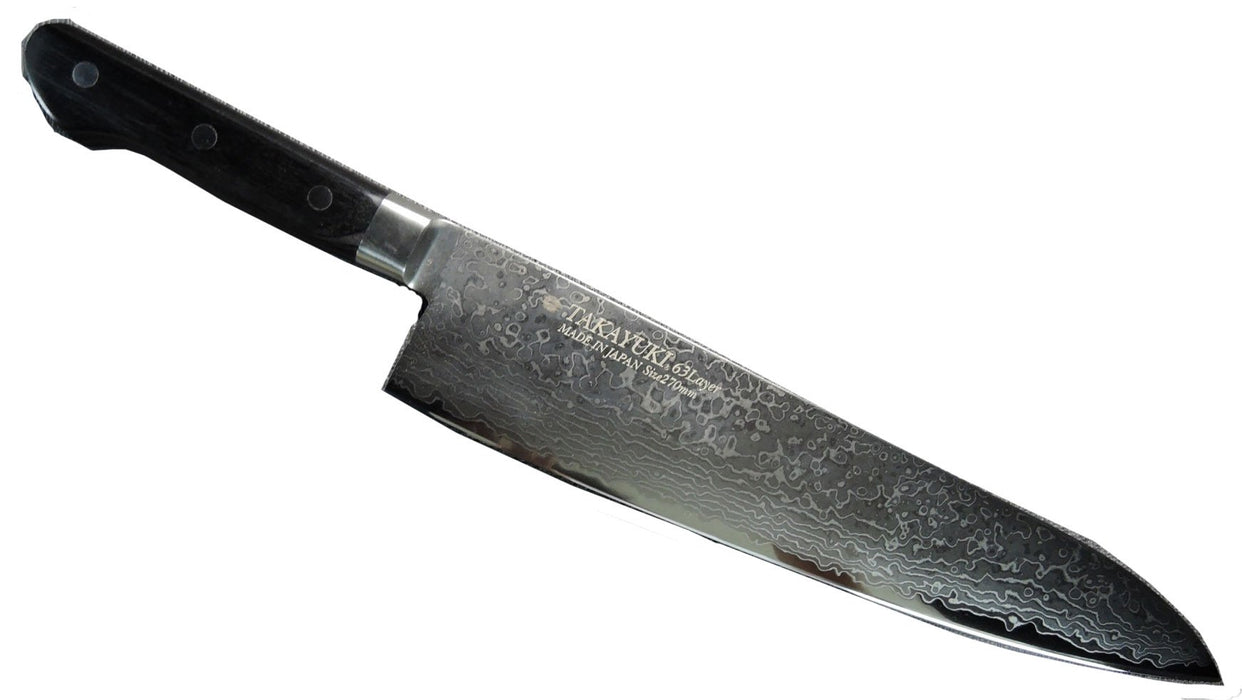 Takayuki Sakai Damascus 63 Layers Gyuto 270mm 14014-Kiichin - The #1 Place for Japanese Goods in Your Hand!