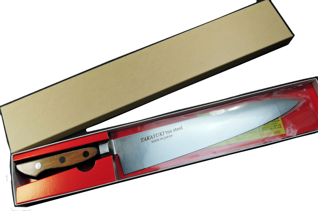 Takayuki Sakai Gyuto 240mm 16613 Wood Grain Handle-Kiichin - The #1 Place for Japanese Goods in Your Hand!
