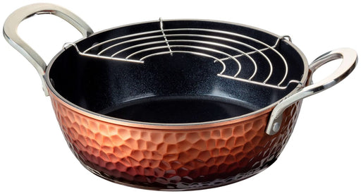 22cm Taniguchi-Metal Japan IH Tempura Pan-Kiichin - The #1 Place for Japanese Goods in Your Hand!