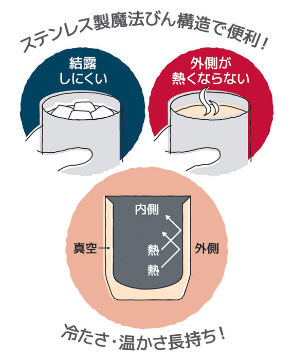 Thermos Stainless Steel Cup Set - 360ml (2 Pack)-Kiichin - The #1 Place for Japanese Goods in Your Hand!