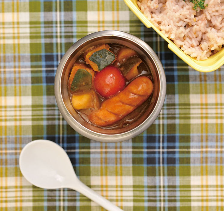 Thermos 0.5L Black Vacuum Insulated Food Container - Jbm-500 Bk-Kiichin - The #1 Place for Japanese Goods in Your Hand!