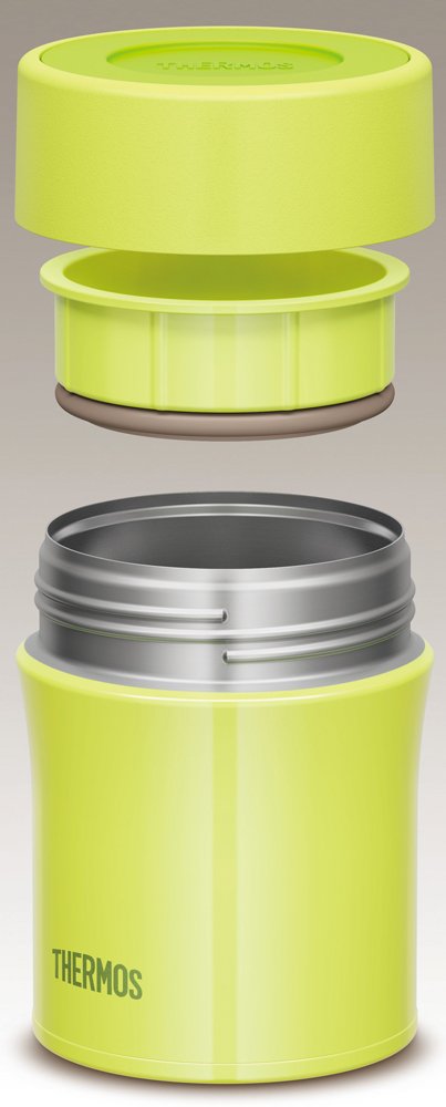 Thermos 0.5L Green Vacuum Insulated Food Container - Jbm-500G-Kiichin - The #1 Place for Japanese Goods in Your Hand!