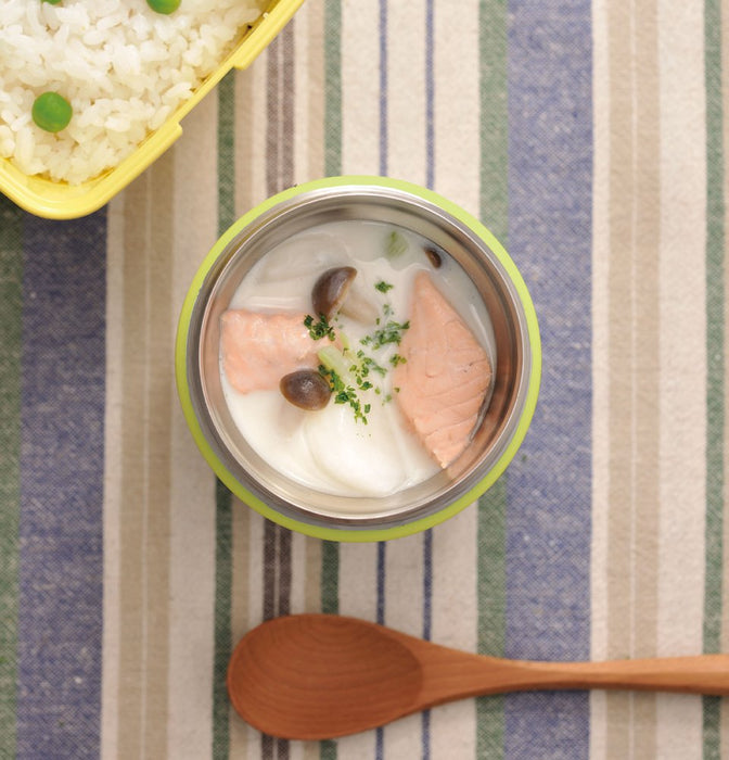 Thermos 0.5L Green Vacuum Insulated Food Container - Jbm-500G-Kiichin - The #1 Place for Japanese Goods in Your Hand!