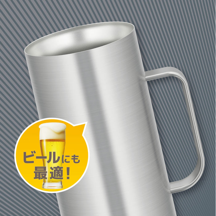 Thermos Vacuum Insulated Mug 1000ML Stainless Steel JDK-1000 S1-Kiichin - The #1 Place for Japanese Goods in Your Hand!