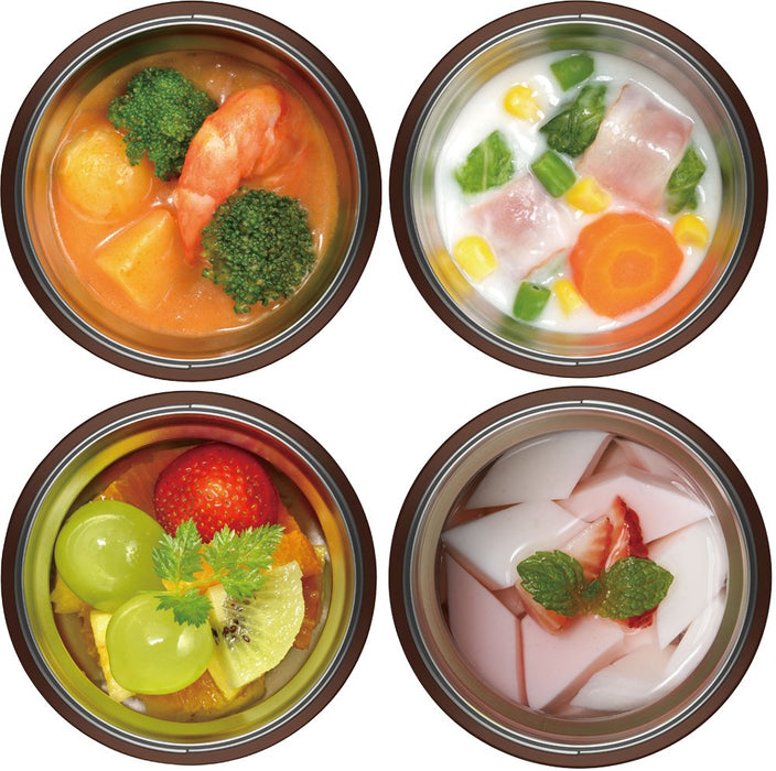 Thermos 400Ml Mocha Soup Jar - Vacuum Insulated-Kiichin - The #1 Place for Japanese Goods in Your Hand!