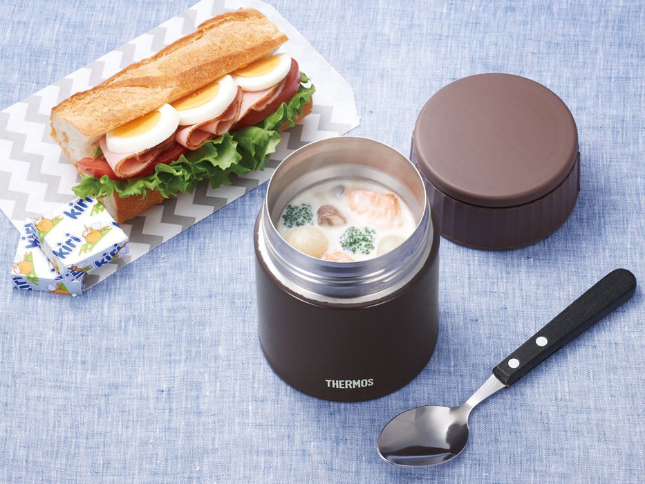Thermos 400Ml Mocha Soup Jar - Vacuum Insulated-Kiichin - The #1 Place for Japanese Goods in Your Hand!