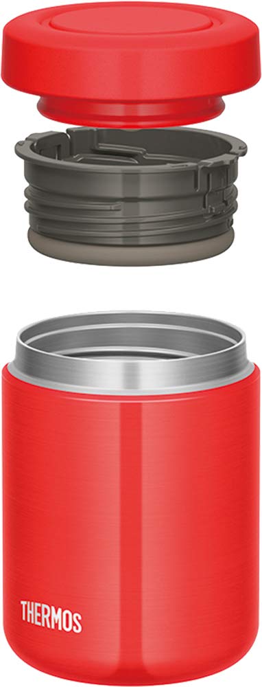 Thermos Japan 500Ml Red Jbr-500R Vacuum Insulated Soup Jar-Kiichin - The #1 Place for Japanese Goods in Your Hand!